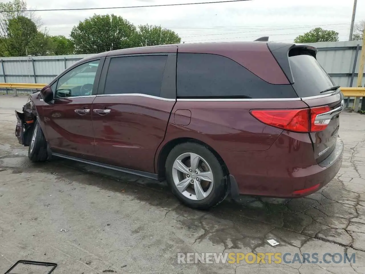 2 Photograph of a damaged car 5FNRL6H76KB020972 HONDA All Models 2019