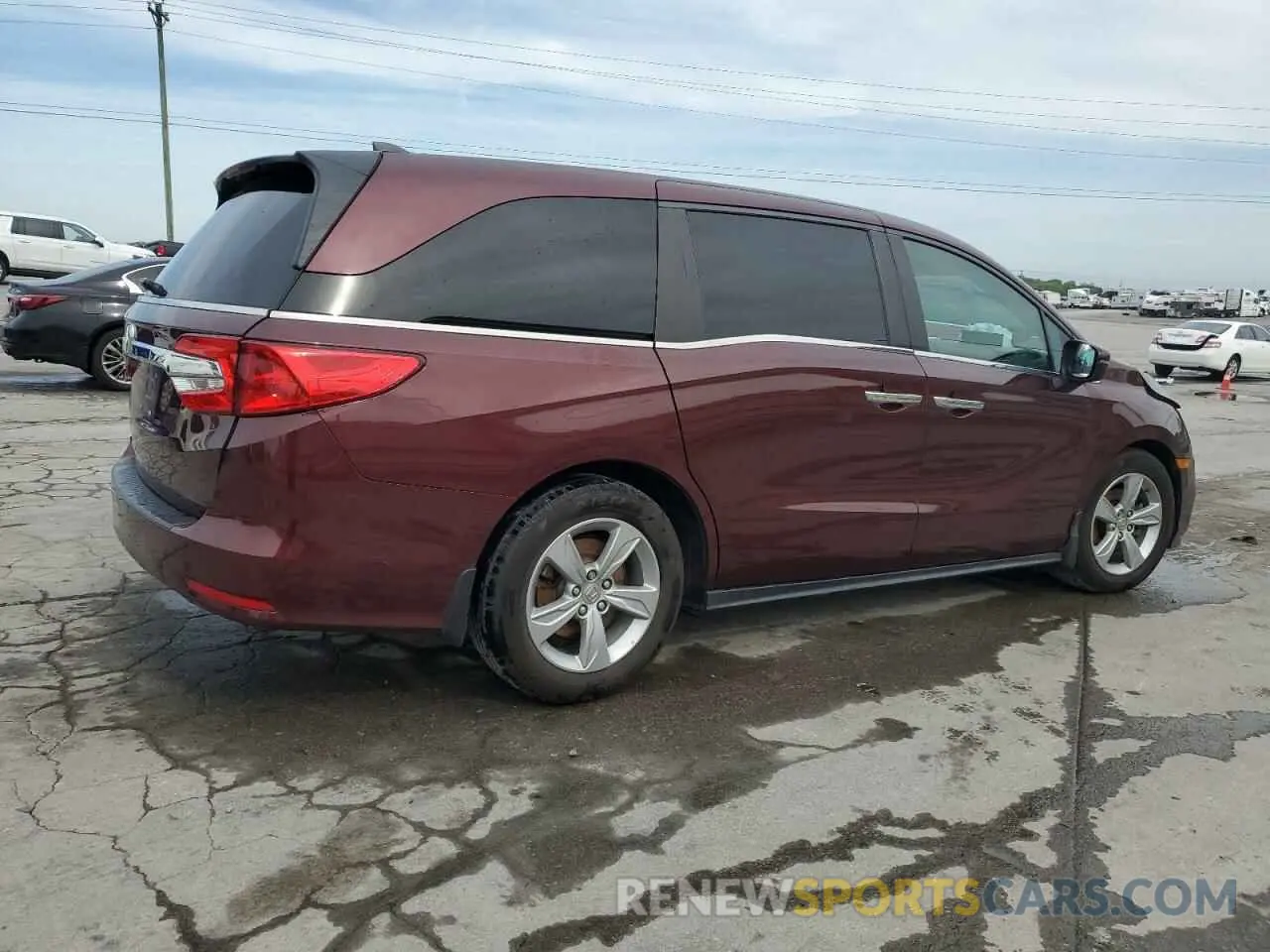 3 Photograph of a damaged car 5FNRL6H76KB020972 HONDA All Models 2019