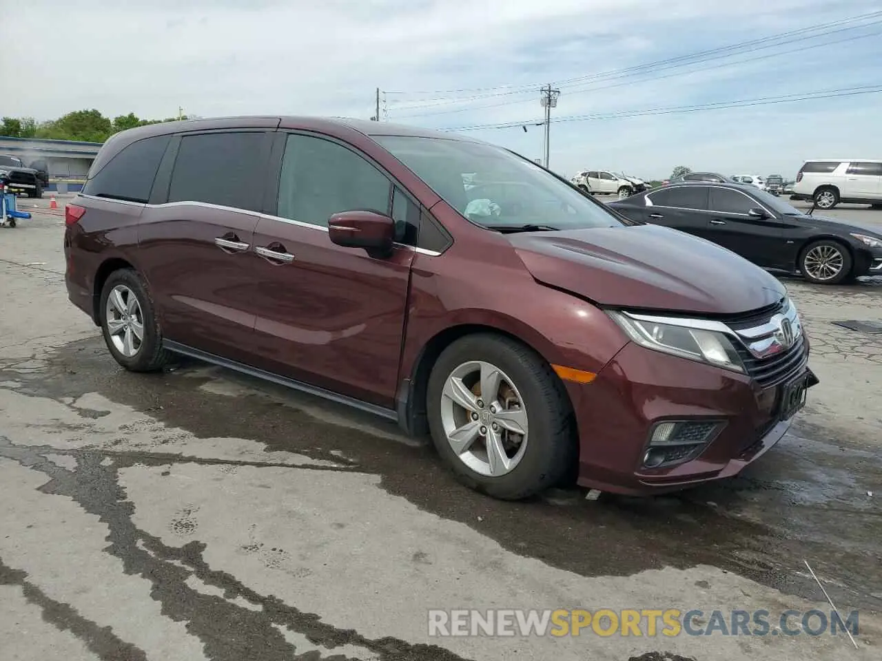 4 Photograph of a damaged car 5FNRL6H76KB020972 HONDA All Models 2019