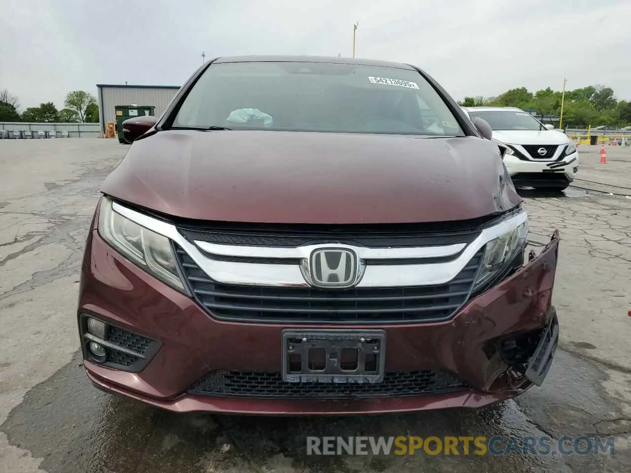 5 Photograph of a damaged car 5FNRL6H76KB020972 HONDA All Models 2019
