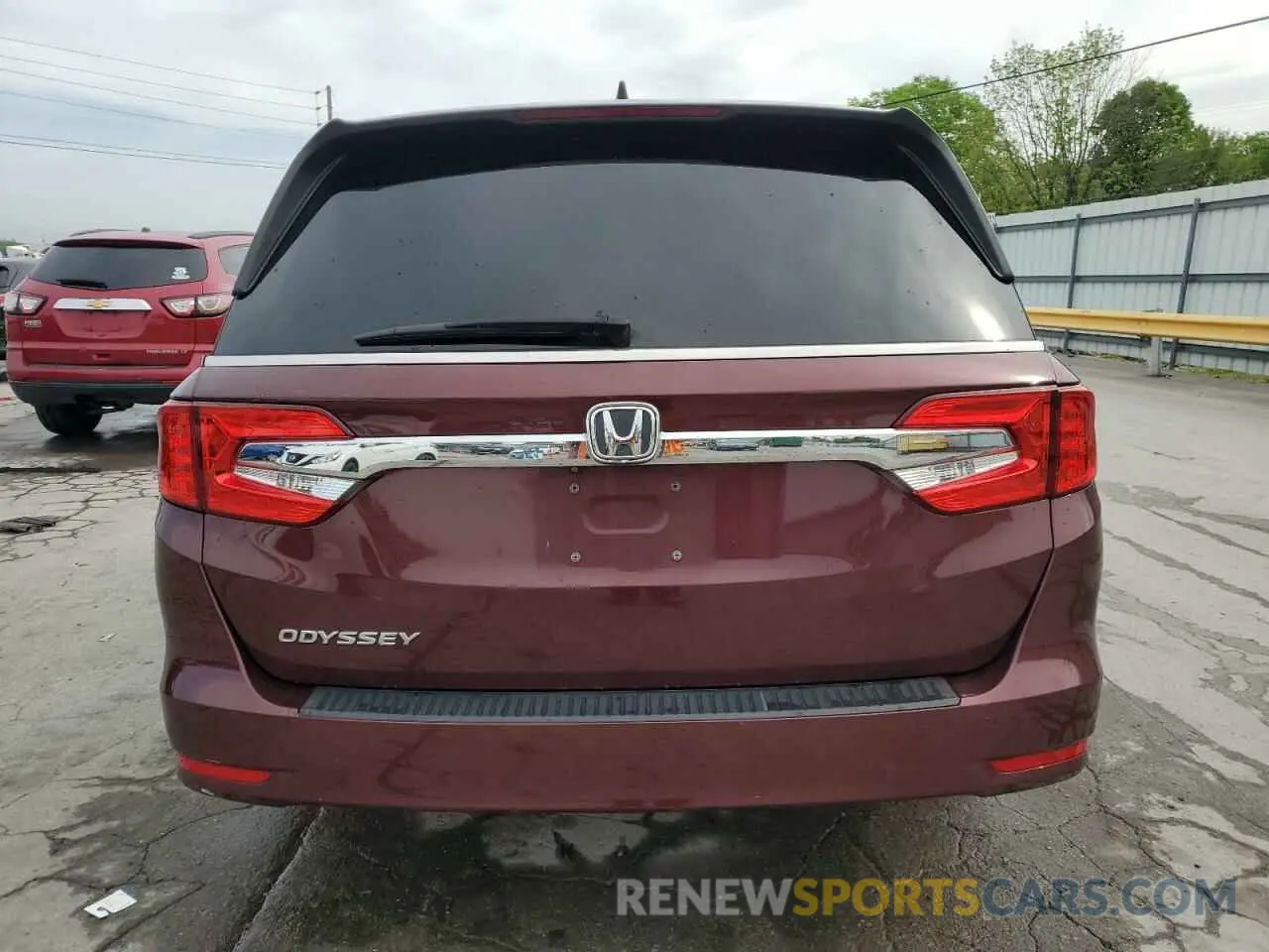 6 Photograph of a damaged car 5FNRL6H76KB020972 HONDA All Models 2019