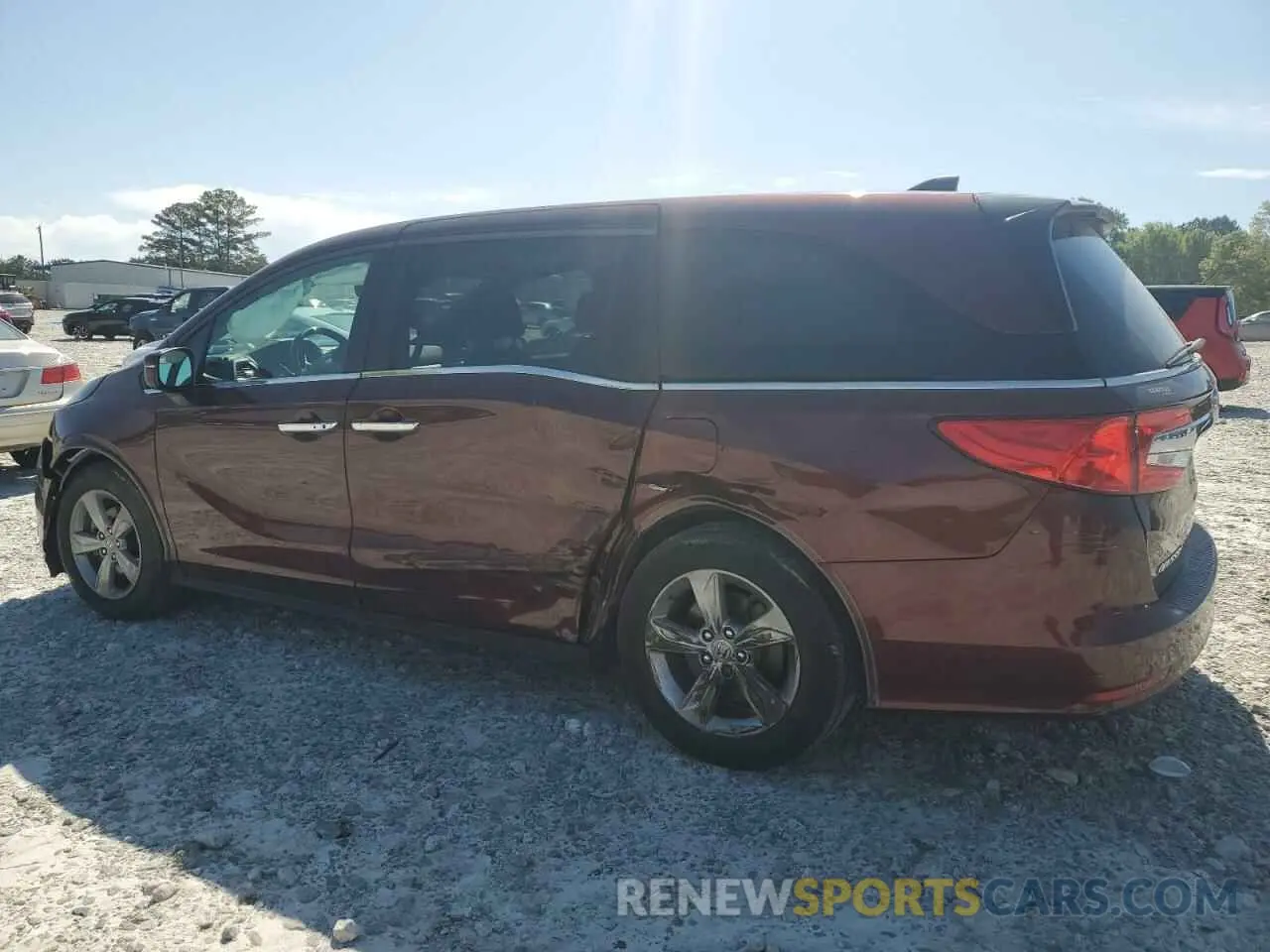 2 Photograph of a damaged car 5FNRL6H76KB036217 HONDA All Models 2019