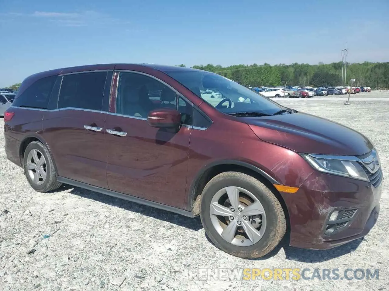 4 Photograph of a damaged car 5FNRL6H76KB036217 HONDA All Models 2019