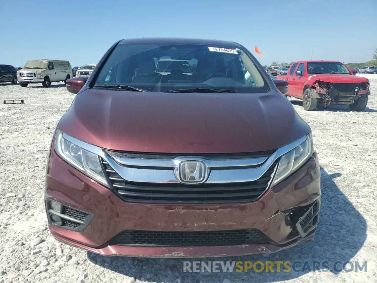 5 Photograph of a damaged car 5FNRL6H76KB036217 HONDA All Models 2019