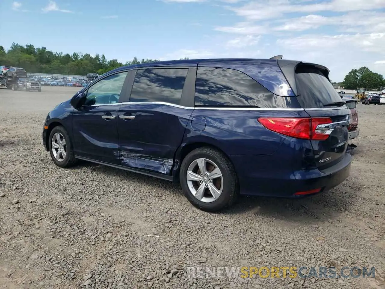 2 Photograph of a damaged car 5FNRL6H76KB044267 HONDA All Models 2019