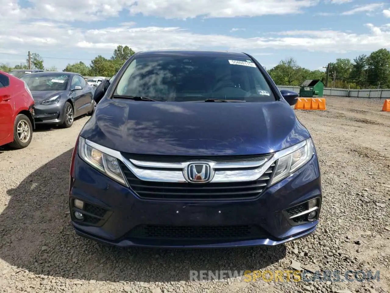 5 Photograph of a damaged car 5FNRL6H76KB044267 HONDA All Models 2019
