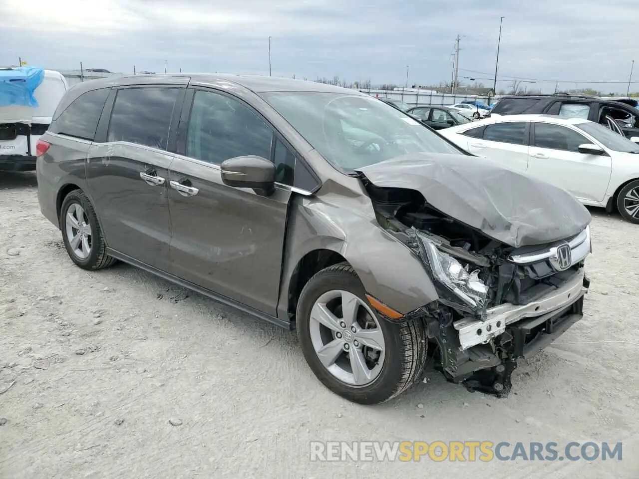 4 Photograph of a damaged car 5FNRL6H76KB059111 HONDA All Models 2019