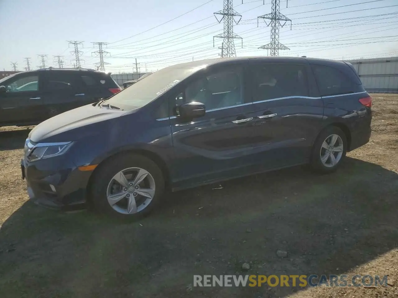 1 Photograph of a damaged car 5FNRL6H76KB099611 HONDA All Models 2019