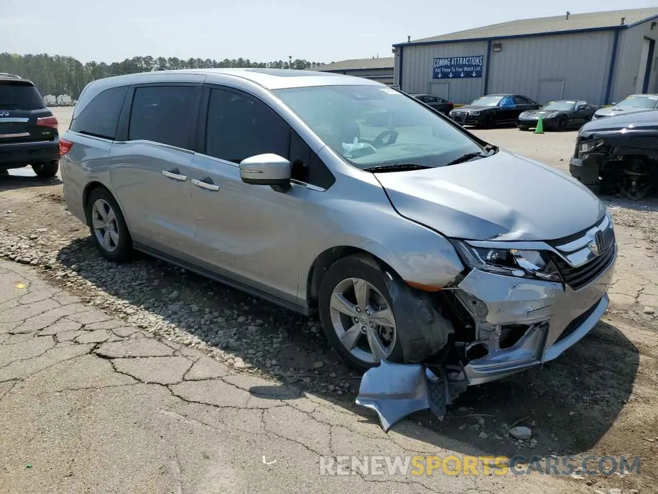 4 Photograph of a damaged car 5FNRL6H76KB113491 HONDA All Models 2019