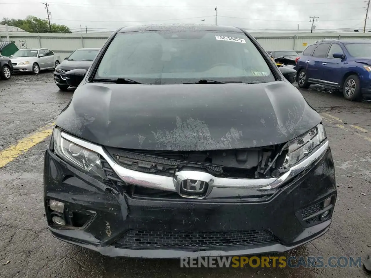 5 Photograph of a damaged car 5FNRL6H76KB124717 HONDA All Models 2019