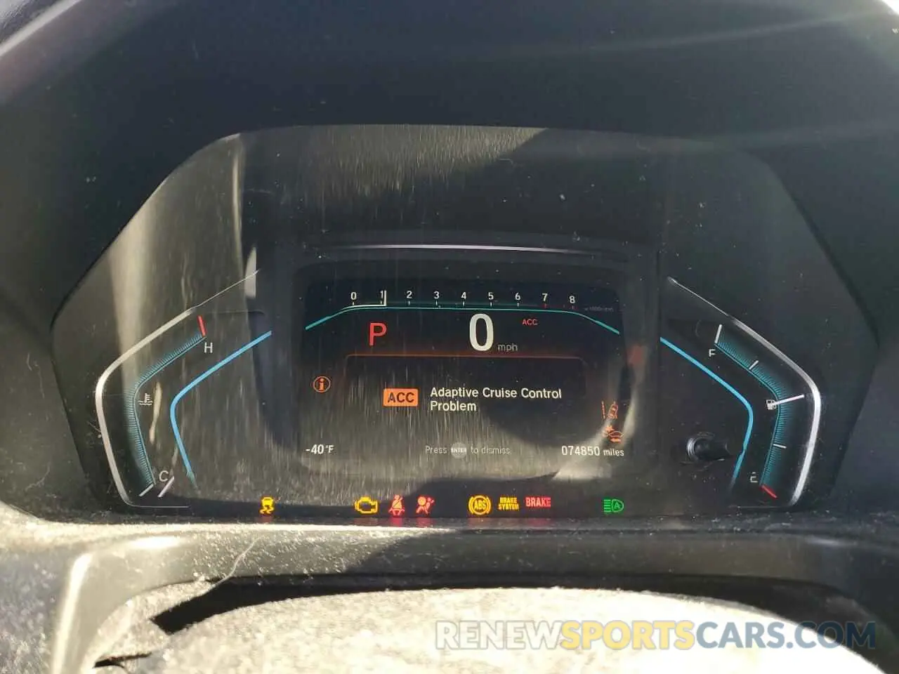9 Photograph of a damaged car 5FNRL6H77KB043158 HONDA All Models 2019