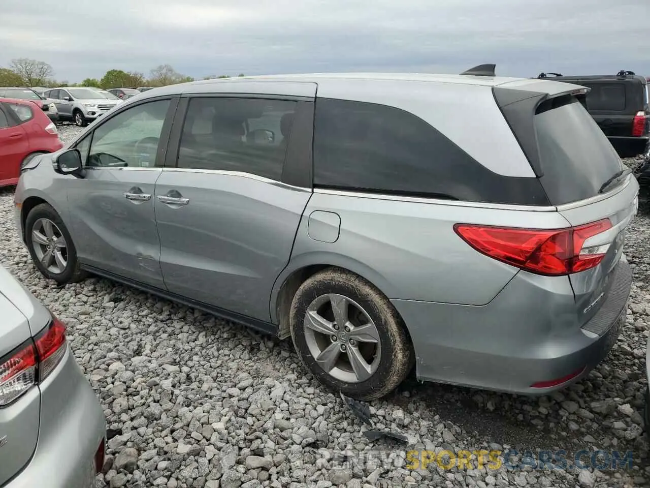 2 Photograph of a damaged car 5FNRL6H77KB071820 HONDA All Models 2019