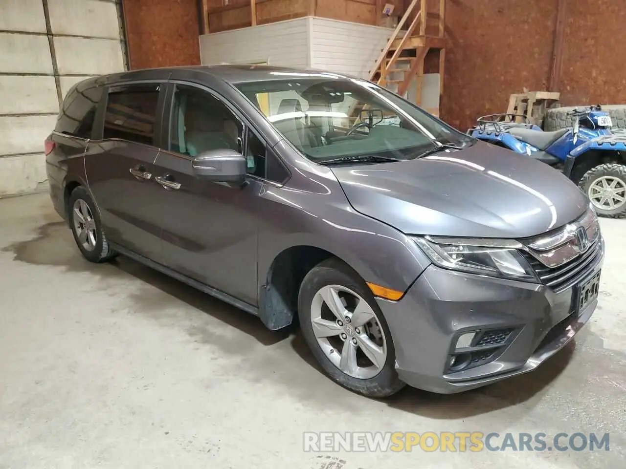 4 Photograph of a damaged car 5FNRL6H77KB110163 HONDA All Models 2019