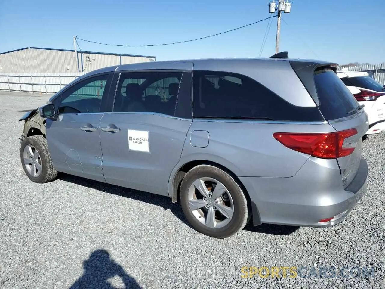 2 Photograph of a damaged car 5FNRL6H77KB118277 HONDA All Models 2019