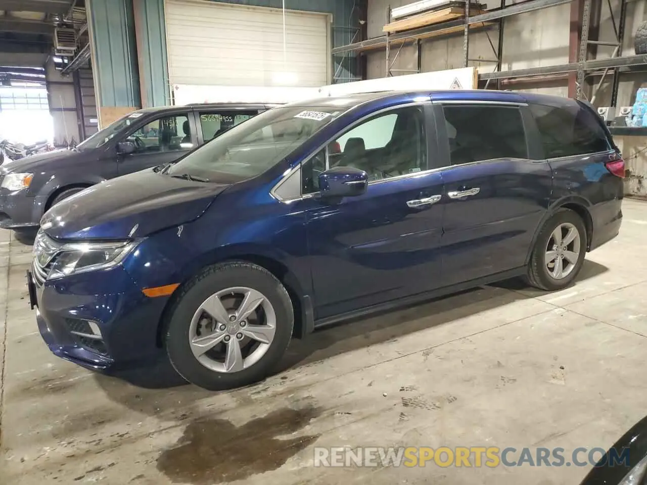 1 Photograph of a damaged car 5FNRL6H78KB065086 HONDA All Models 2019