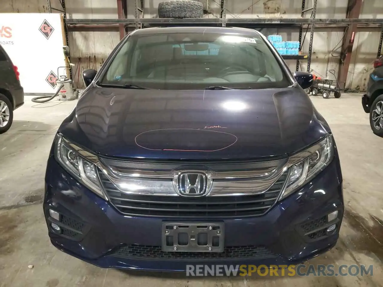5 Photograph of a damaged car 5FNRL6H78KB065086 HONDA All Models 2019