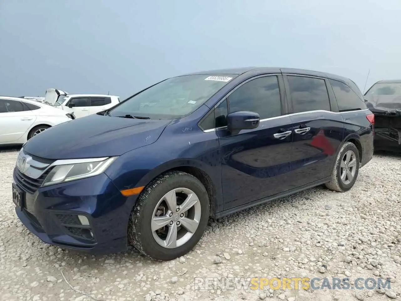 1 Photograph of a damaged car 5FNRL6H78KB085080 HONDA All Models 2019