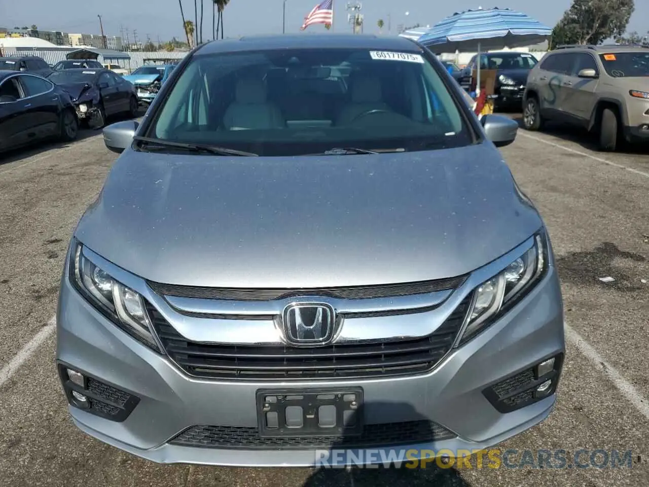 5 Photograph of a damaged car 5FNRL6H78KB136481 HONDA All Models 2019