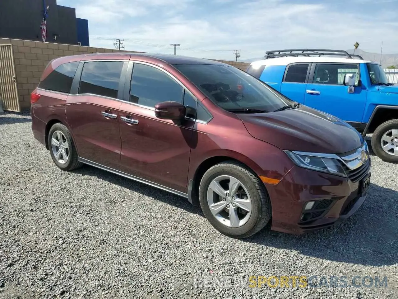 4 Photograph of a damaged car 5FNRL6H79KB030170 HONDA All Models 2019