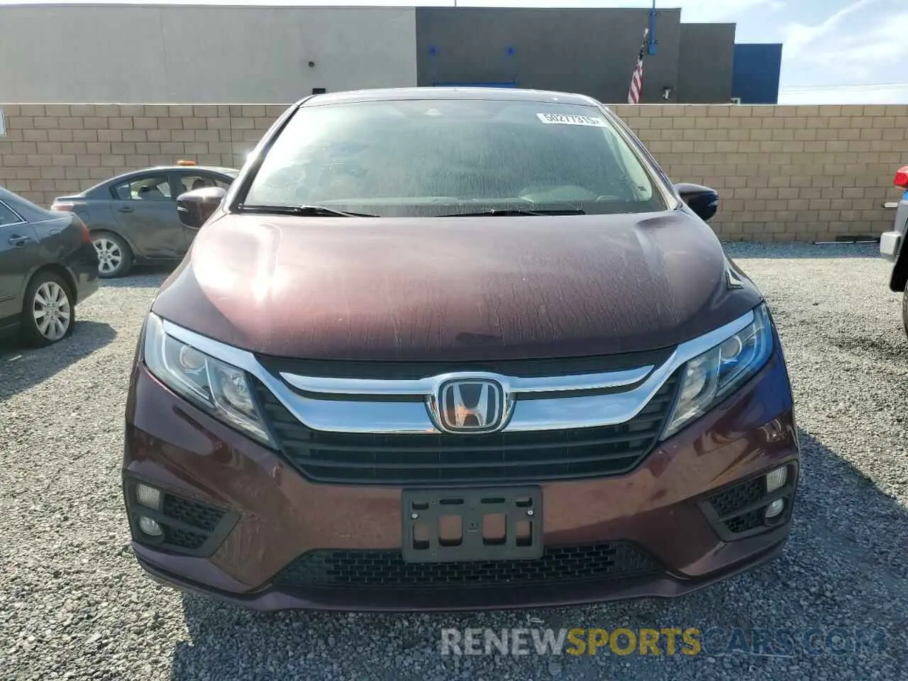 5 Photograph of a damaged car 5FNRL6H79KB030170 HONDA All Models 2019