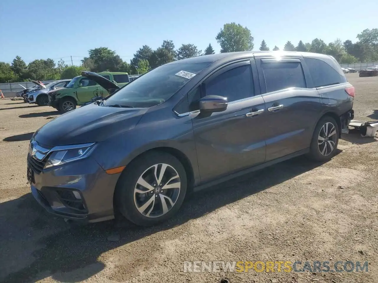 1 Photograph of a damaged car 5FNRL6H79KB045249 HONDA All Models 2019