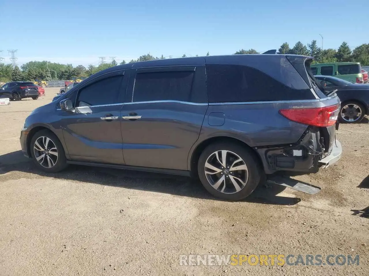 2 Photograph of a damaged car 5FNRL6H79KB045249 HONDA All Models 2019