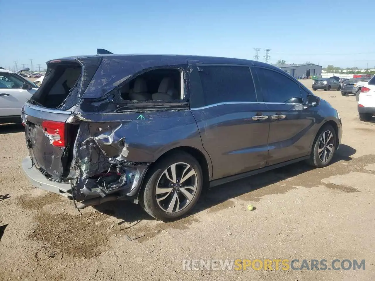 3 Photograph of a damaged car 5FNRL6H79KB045249 HONDA All Models 2019