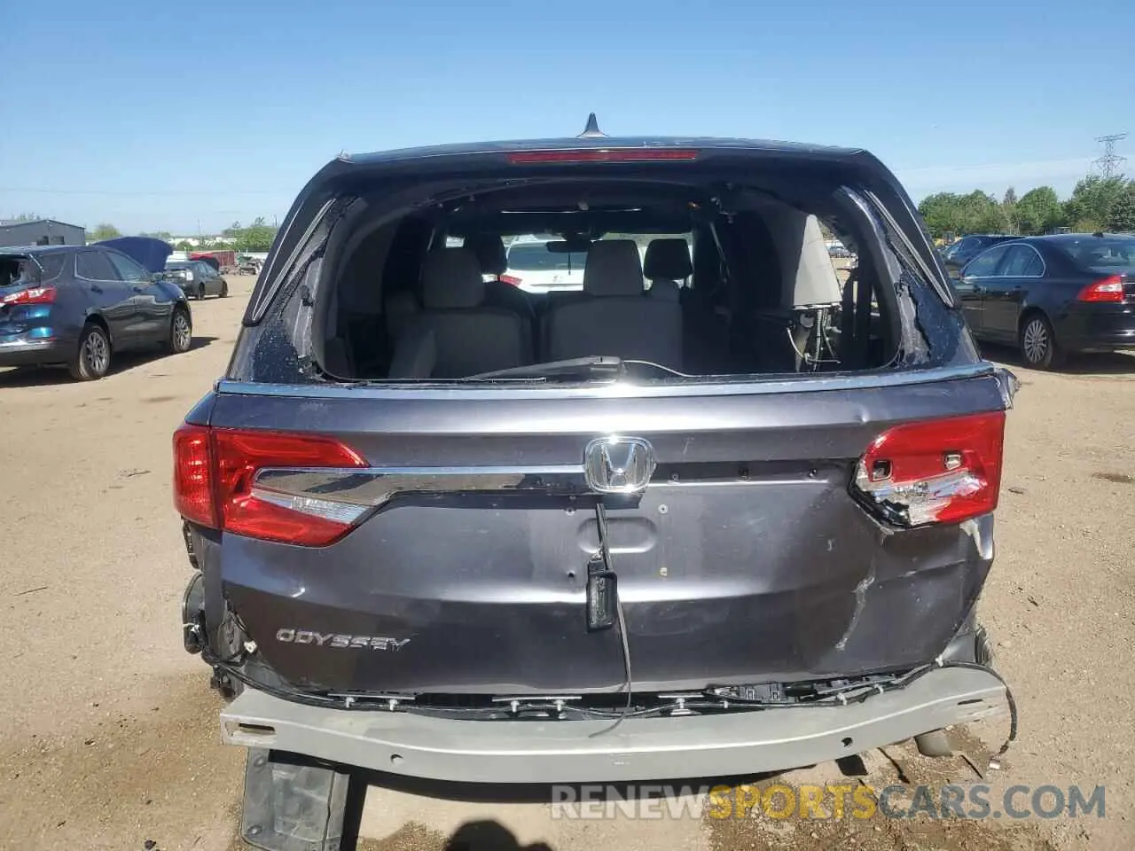 6 Photograph of a damaged car 5FNRL6H79KB045249 HONDA All Models 2019