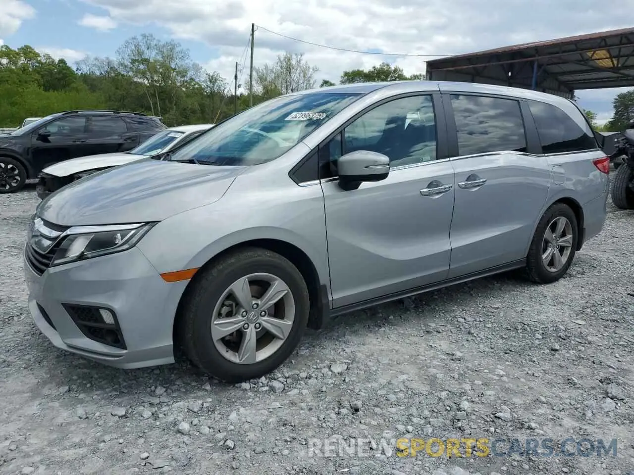 1 Photograph of a damaged car 5FNRL6H79KB062391 HONDA All Models 2019