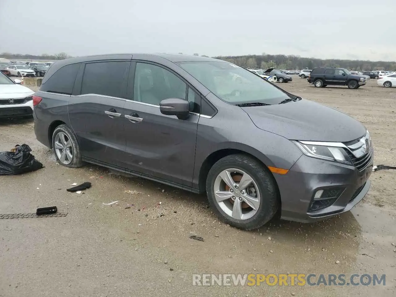 4 Photograph of a damaged car 5FNRL6H79KB124162 HONDA All Models 2019