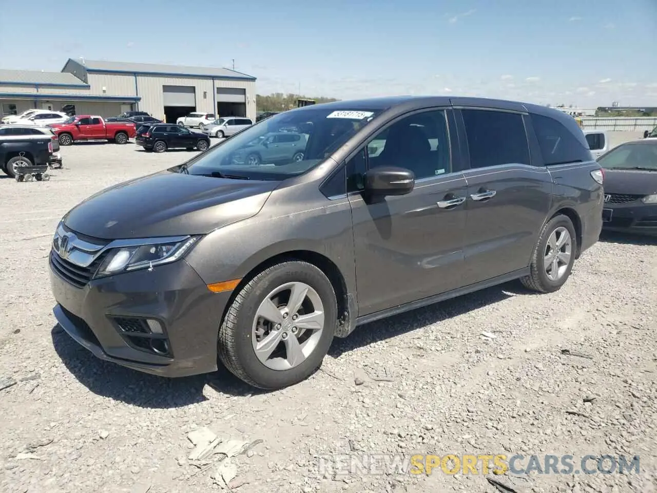 1 Photograph of a damaged car 5FNRL6H79KB128437 HONDA All Models 2019