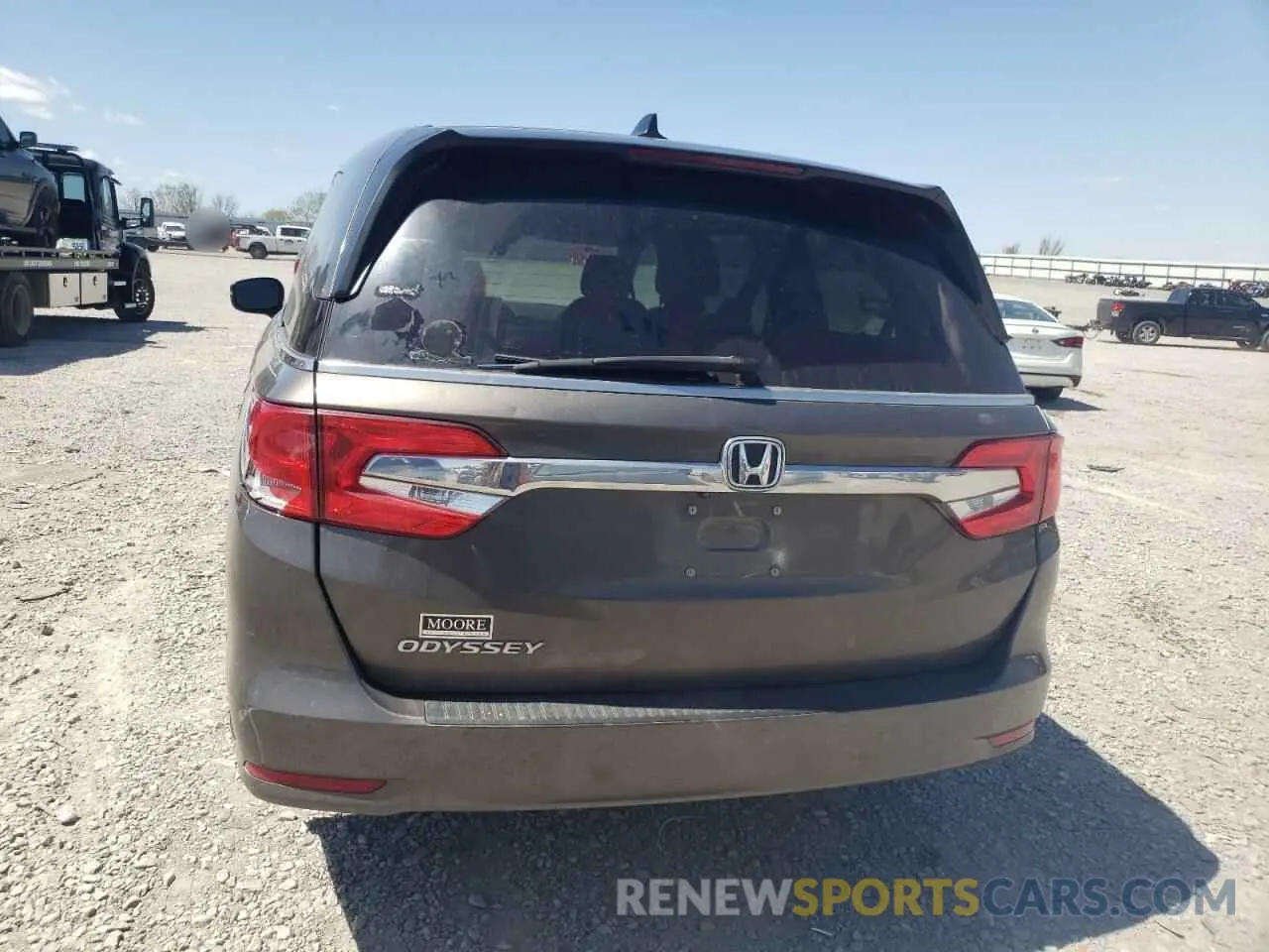 6 Photograph of a damaged car 5FNRL6H79KB128437 HONDA All Models 2019