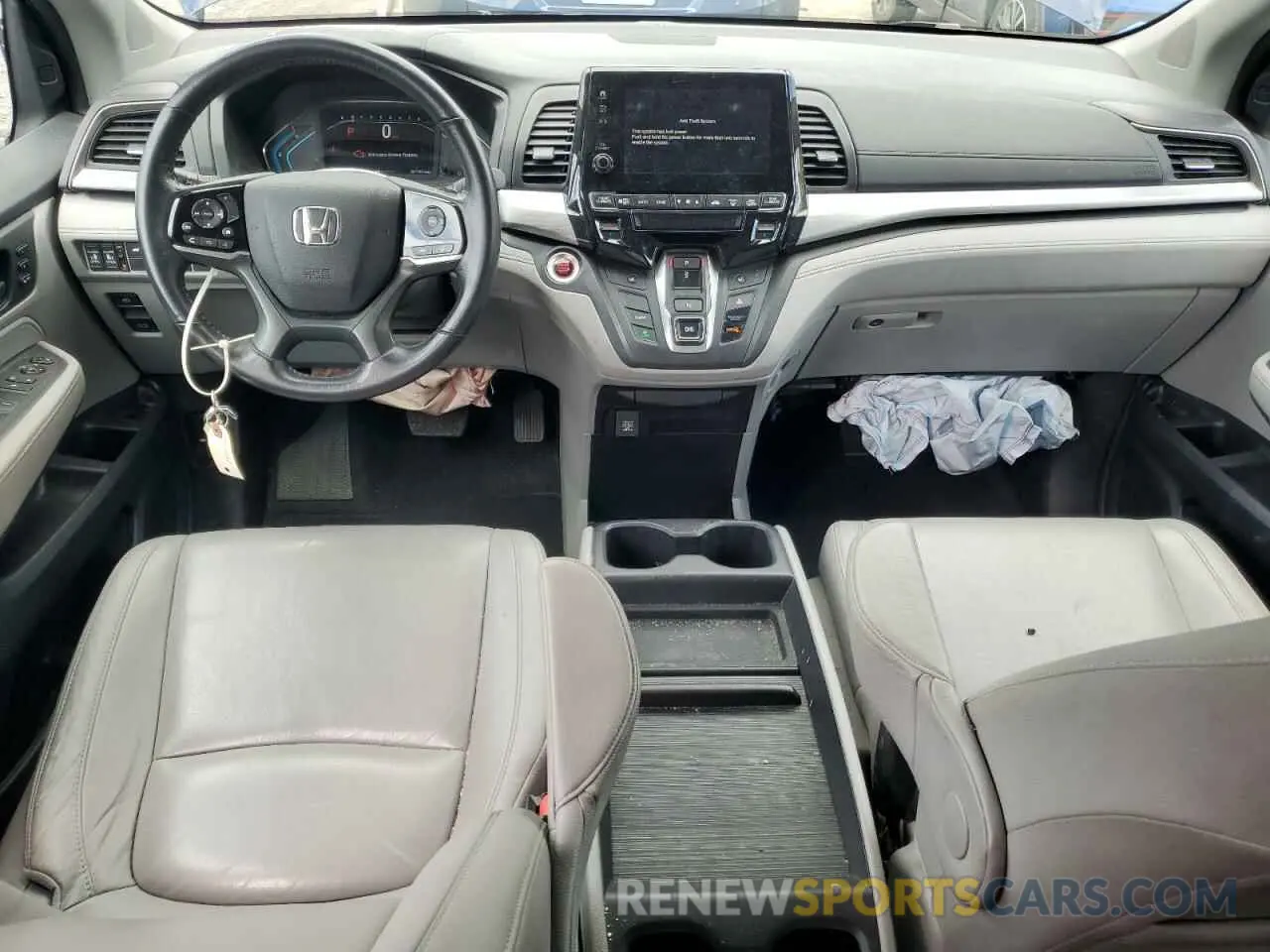 8 Photograph of a damaged car 5FNRL6H79KB136635 HONDA All Models 2019