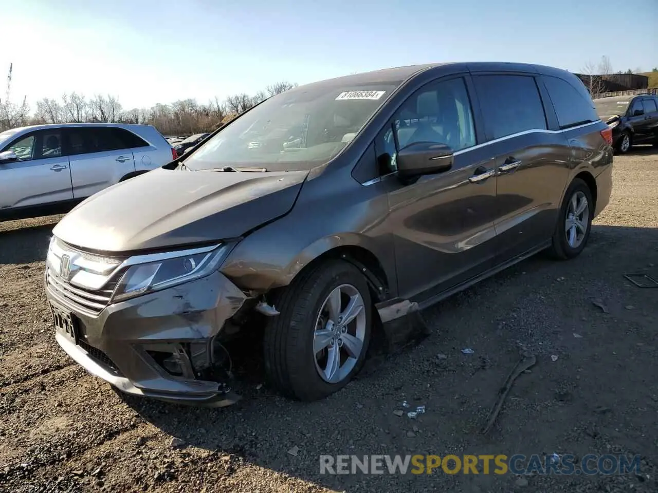 1 Photograph of a damaged car 5FNRL6H7XKB042232 HONDA All Models 2019