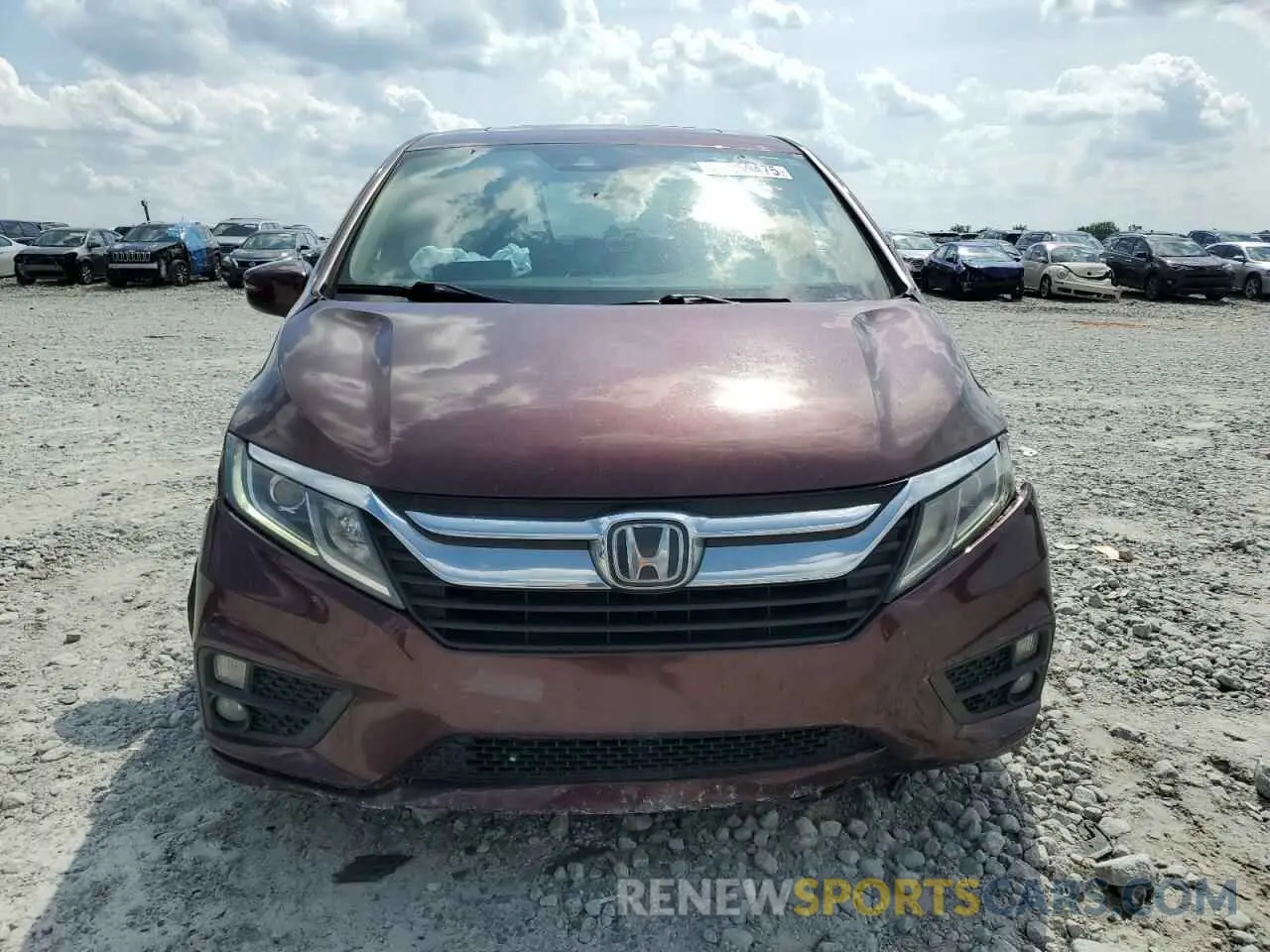 5 Photograph of a damaged car 5FNRL6H7XKB062710 HONDA All Models 2019
