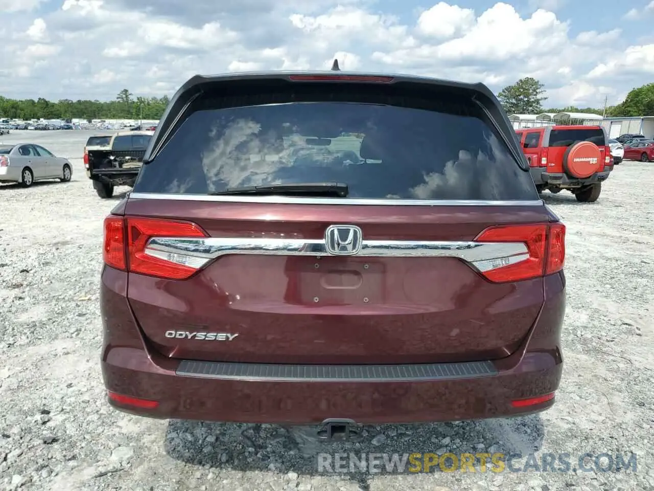 6 Photograph of a damaged car 5FNRL6H7XKB062710 HONDA All Models 2019