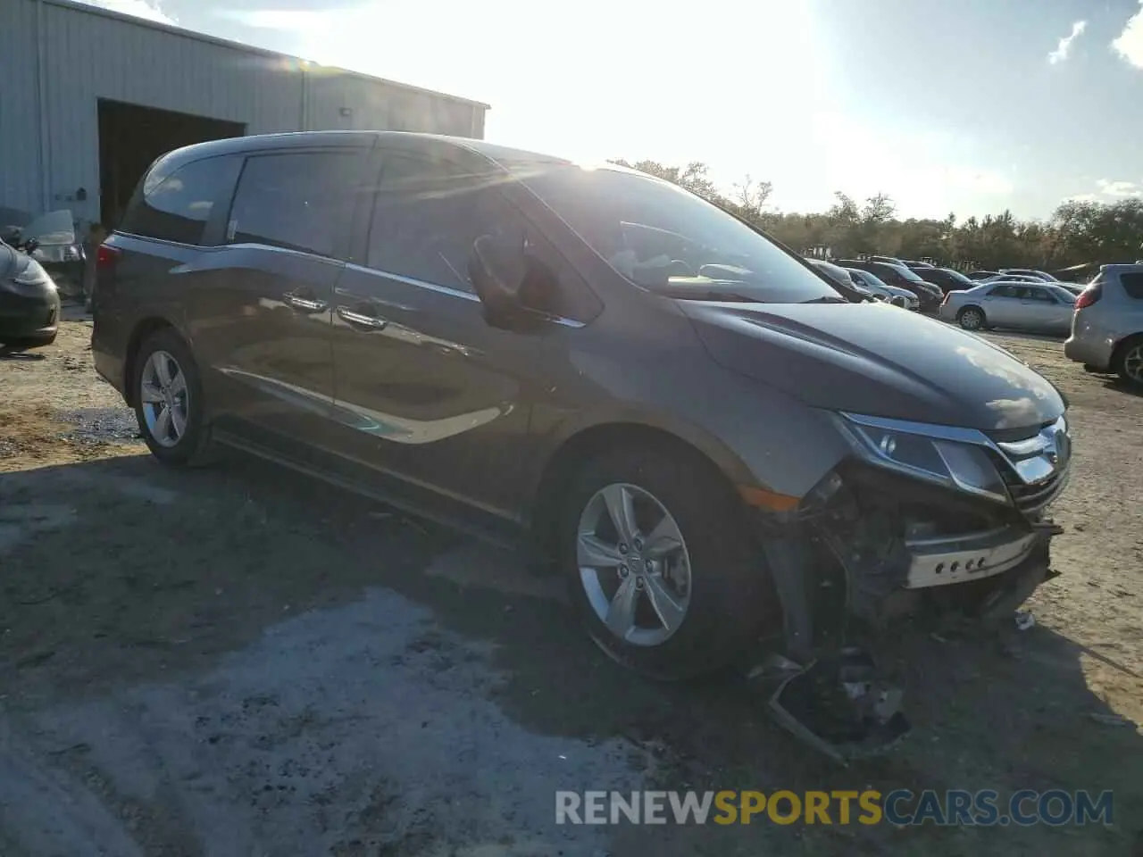 4 Photograph of a damaged car 5FNRL6H7XKB097179 HONDA All Models 2019