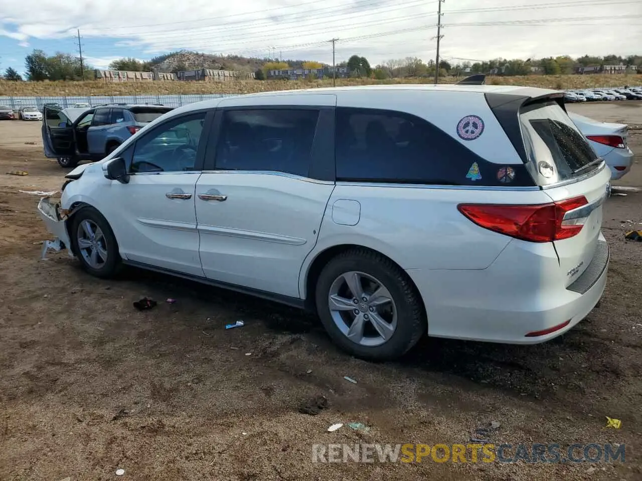 2 Photograph of a damaged car 5FNRL6H7XKB122114 HONDA All Models 2019