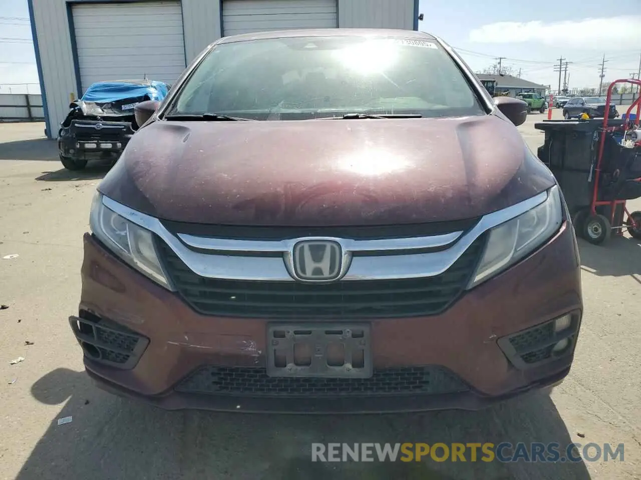 5 Photograph of a damaged car 5FNRL6H7XKB123151 HONDA All Models 2019