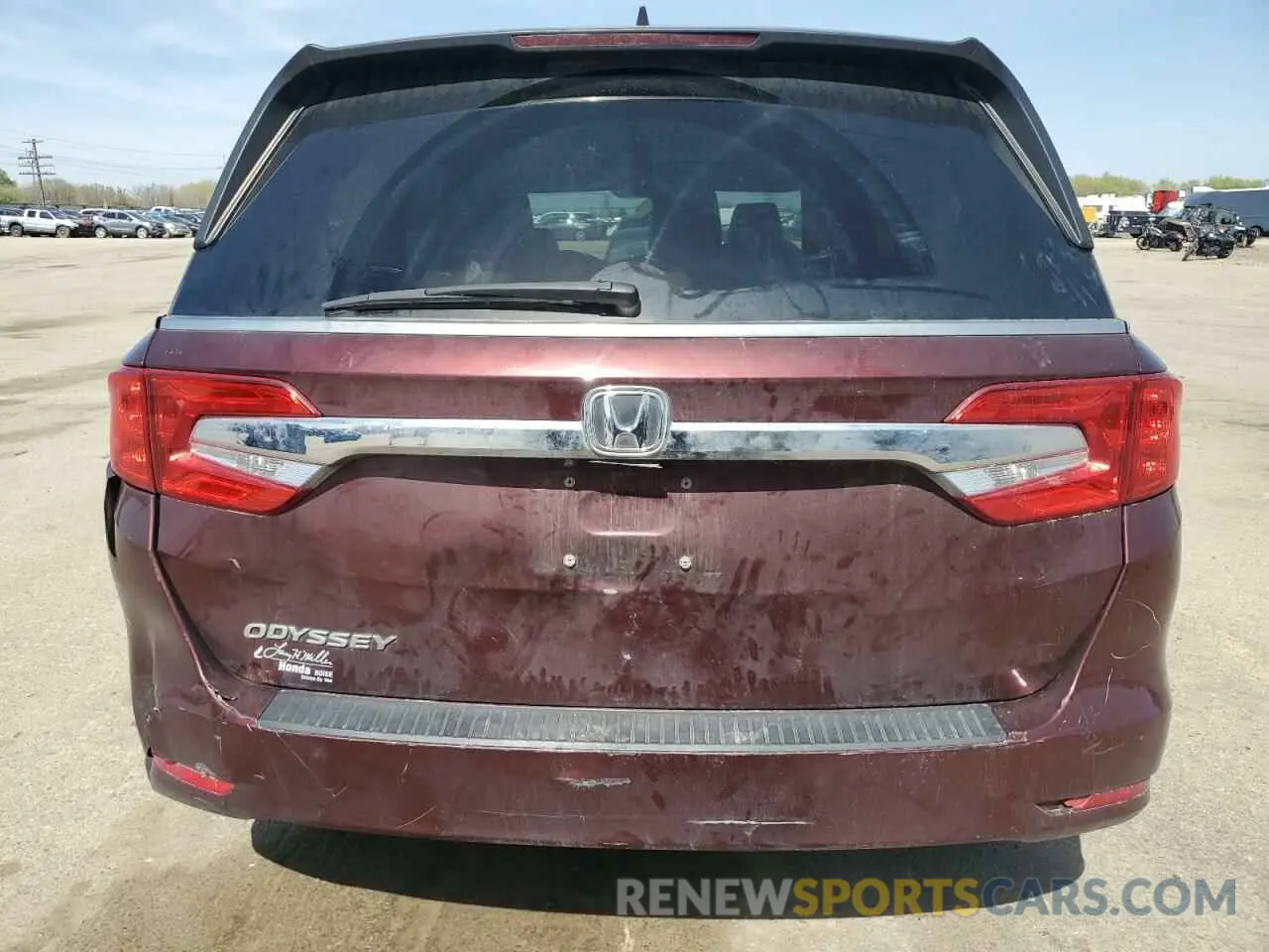 6 Photograph of a damaged car 5FNRL6H7XKB123151 HONDA All Models 2019