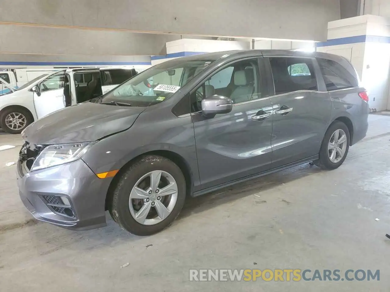 1 Photograph of a damaged car 5FNRL6H7XKB123313 HONDA All Models 2019