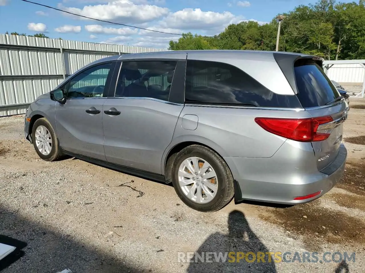 2 Photograph of a damaged car 5FNRL6H26LB050317 HONDA All Models 2020