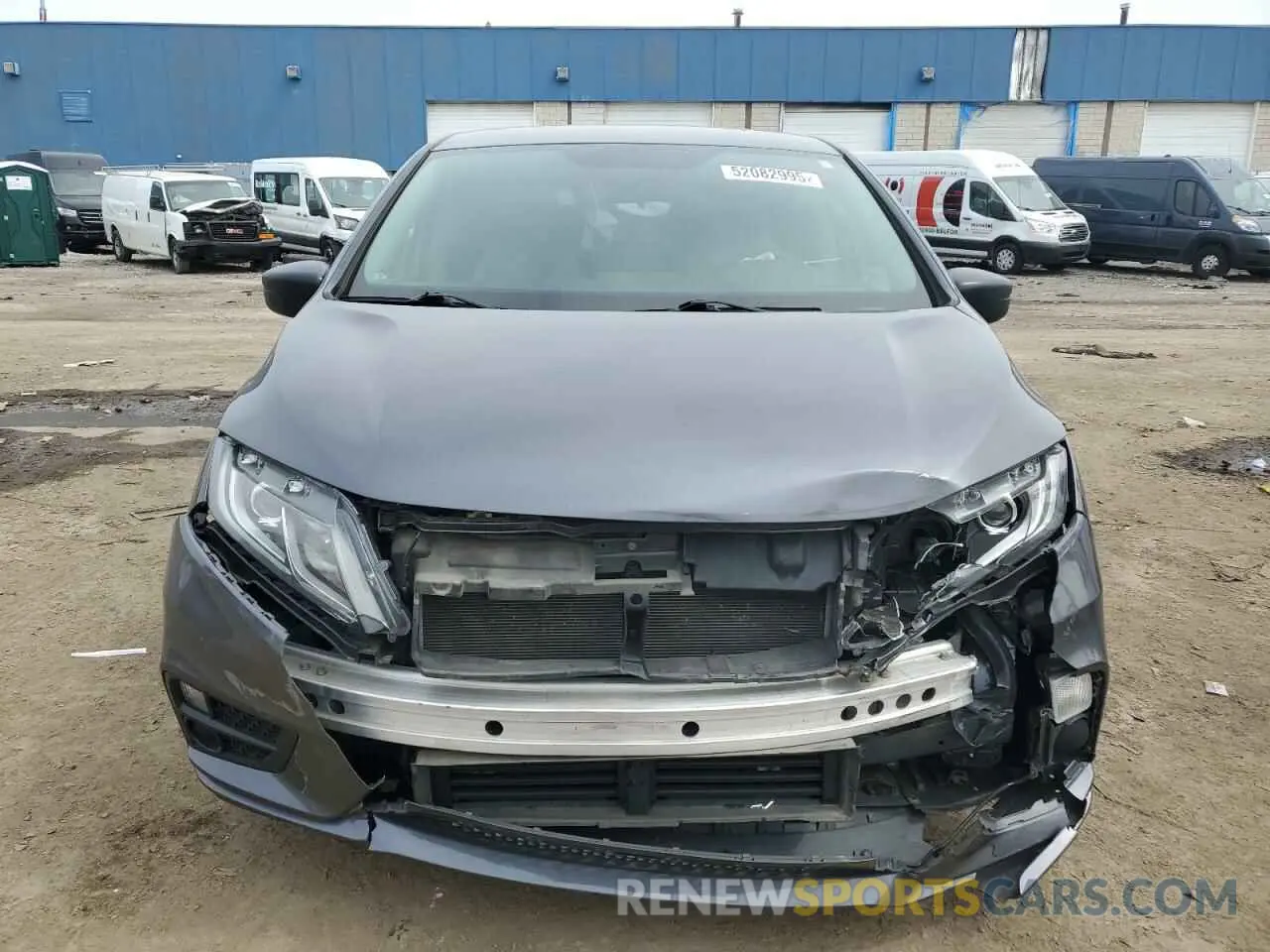 5 Photograph of a damaged car 5FNRL6H28LB017349 HONDA All Models 2020
