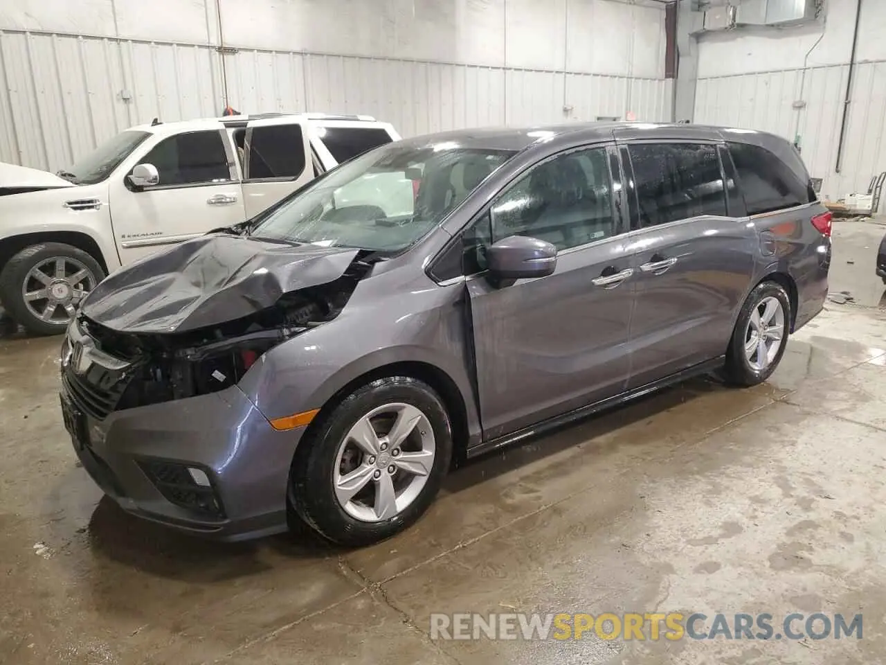 1 Photograph of a damaged car 5FNRL6H53LB056439 HONDA All Models 2020