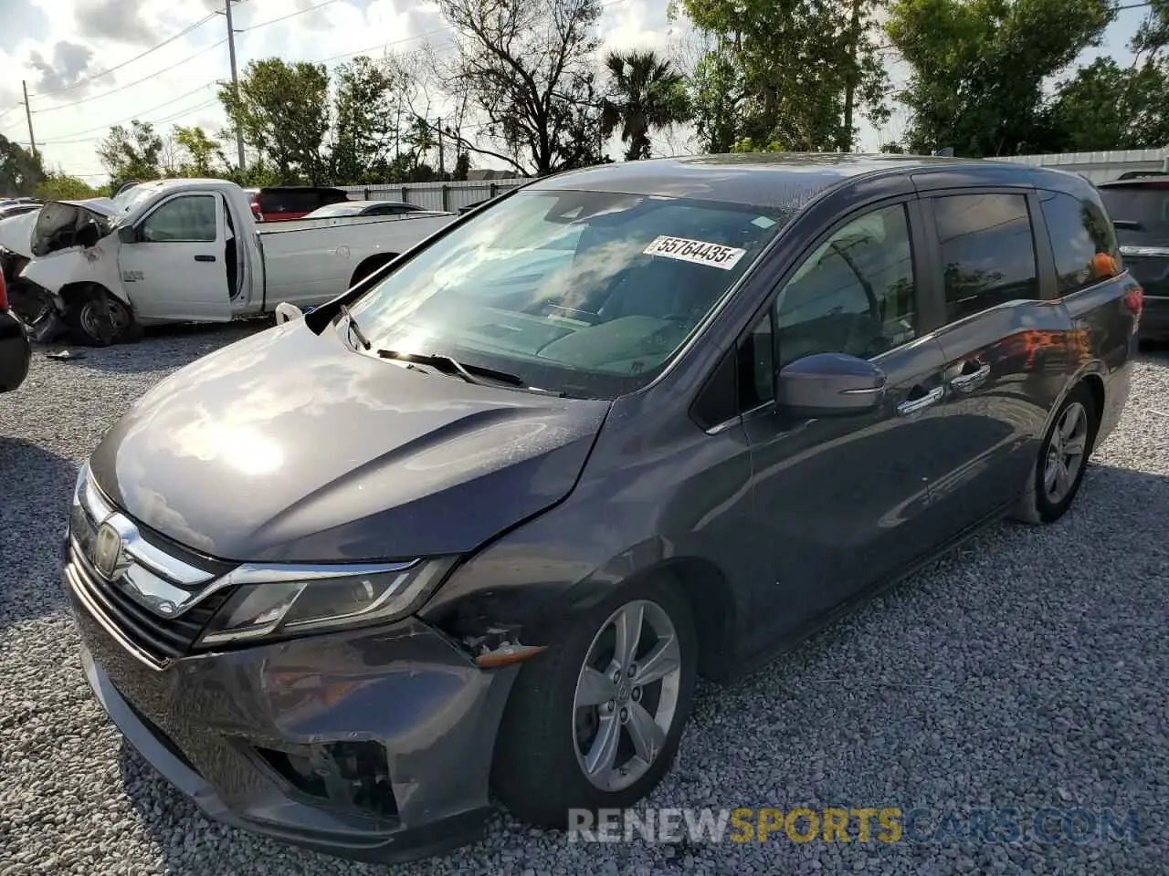 1 Photograph of a damaged car 5FNRL6H57LB059327 HONDA All Models 2020