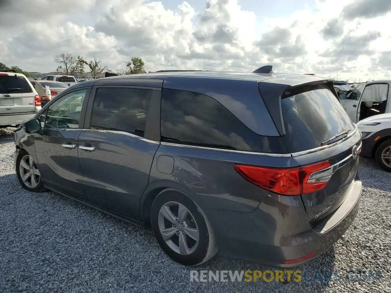 2 Photograph of a damaged car 5FNRL6H57LB059327 HONDA All Models 2020