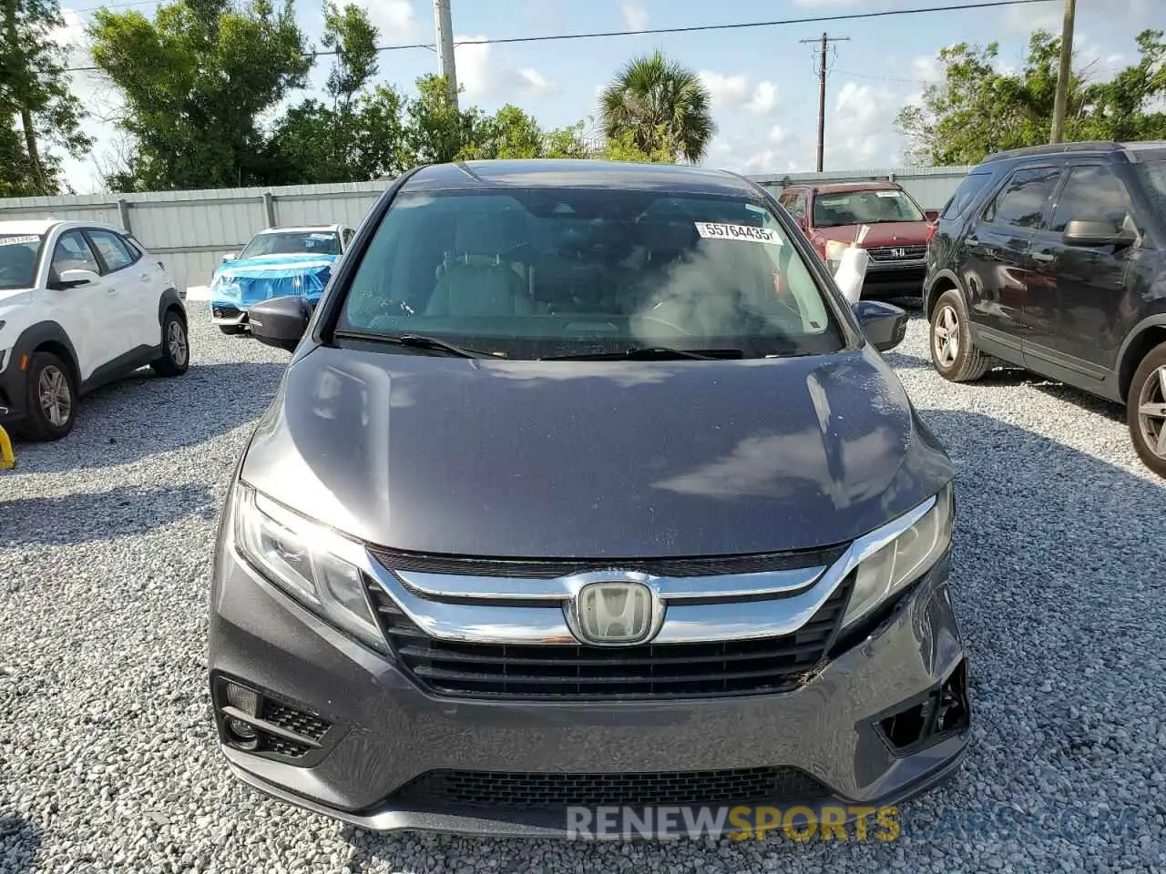 5 Photograph of a damaged car 5FNRL6H57LB059327 HONDA All Models 2020