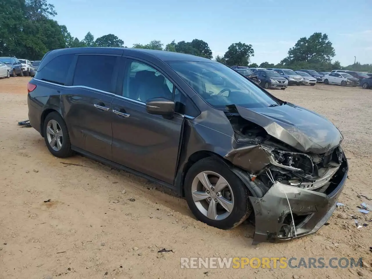 4 Photograph of a damaged car 5FNRL6H5XLB012518 HONDA All Models 2020