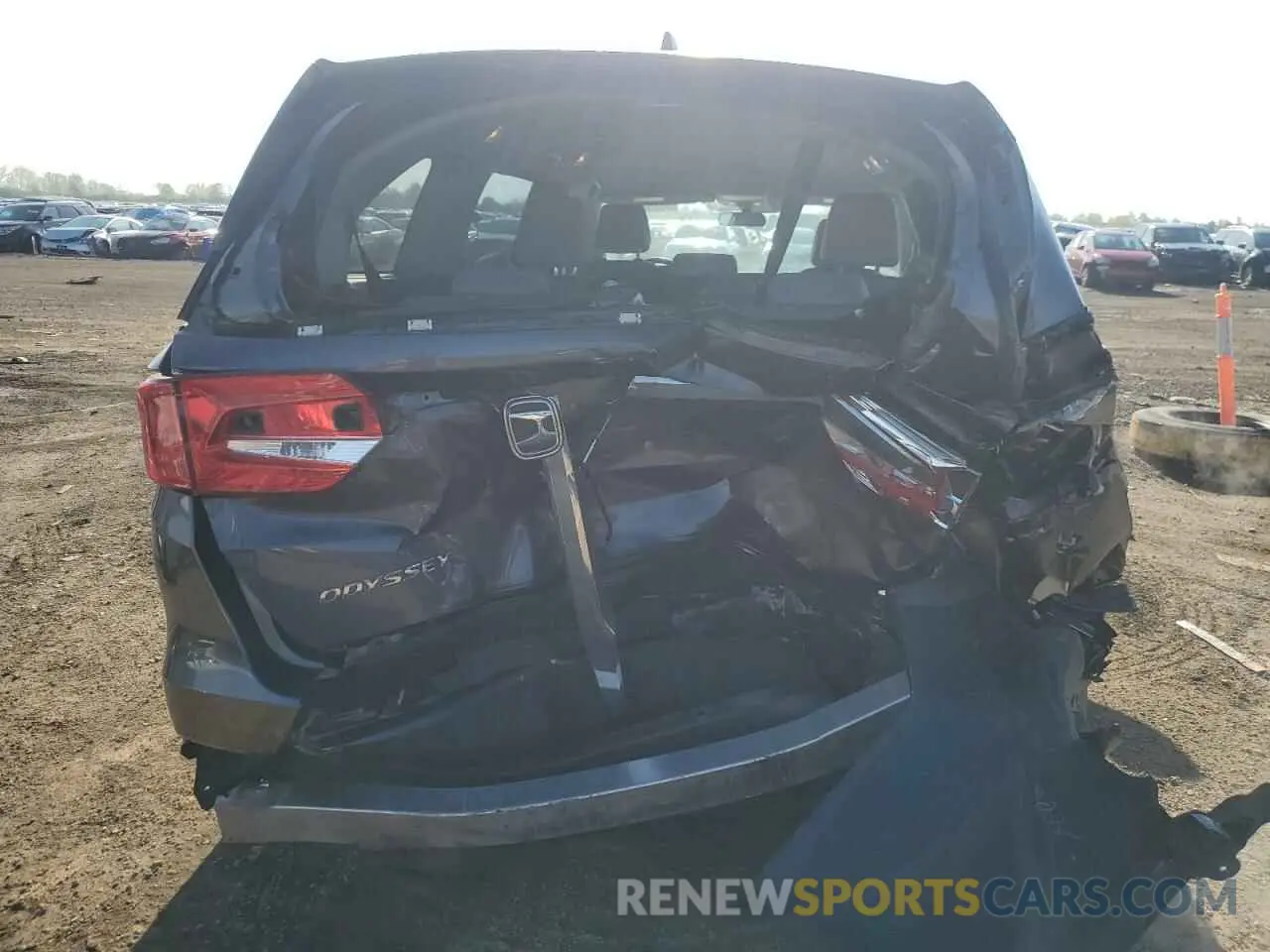 6 Photograph of a damaged car 5FNRL6H5XLB034745 HONDA All Models 2020