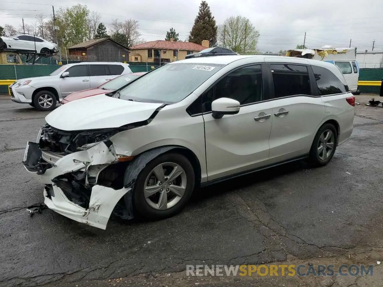 1 Photograph of a damaged car 5FNRL6H5XLB042943 HONDA All Models 2020